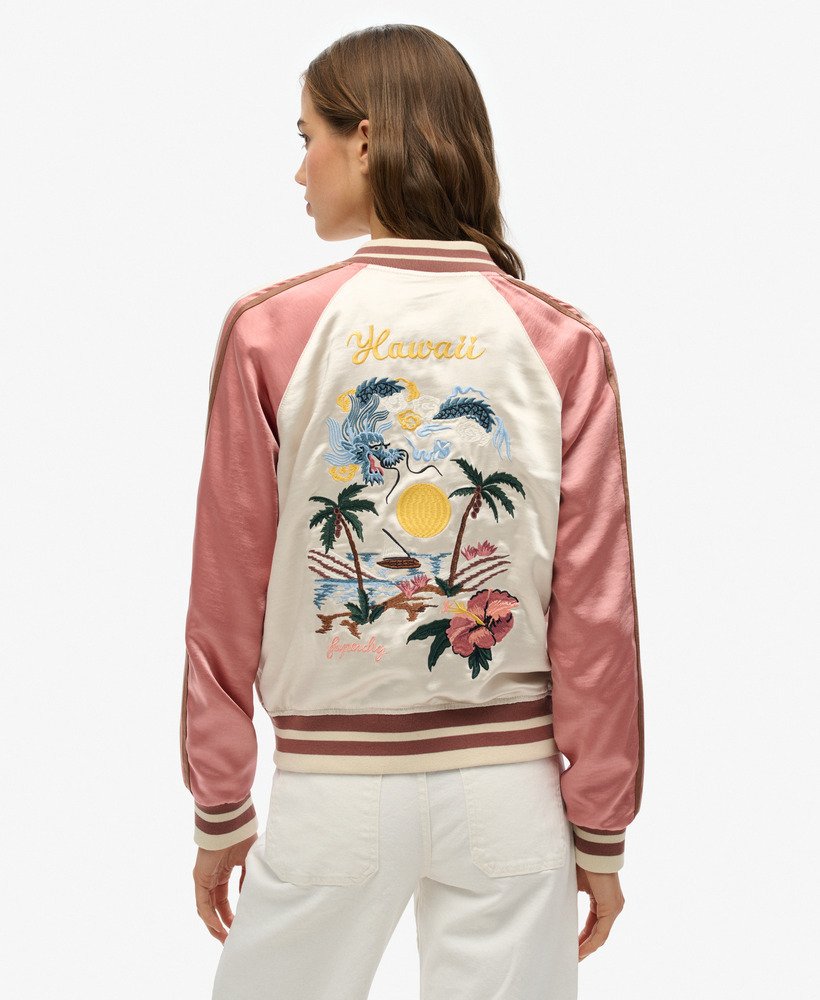 Bomber brodé Suikajan, SUPERDRY