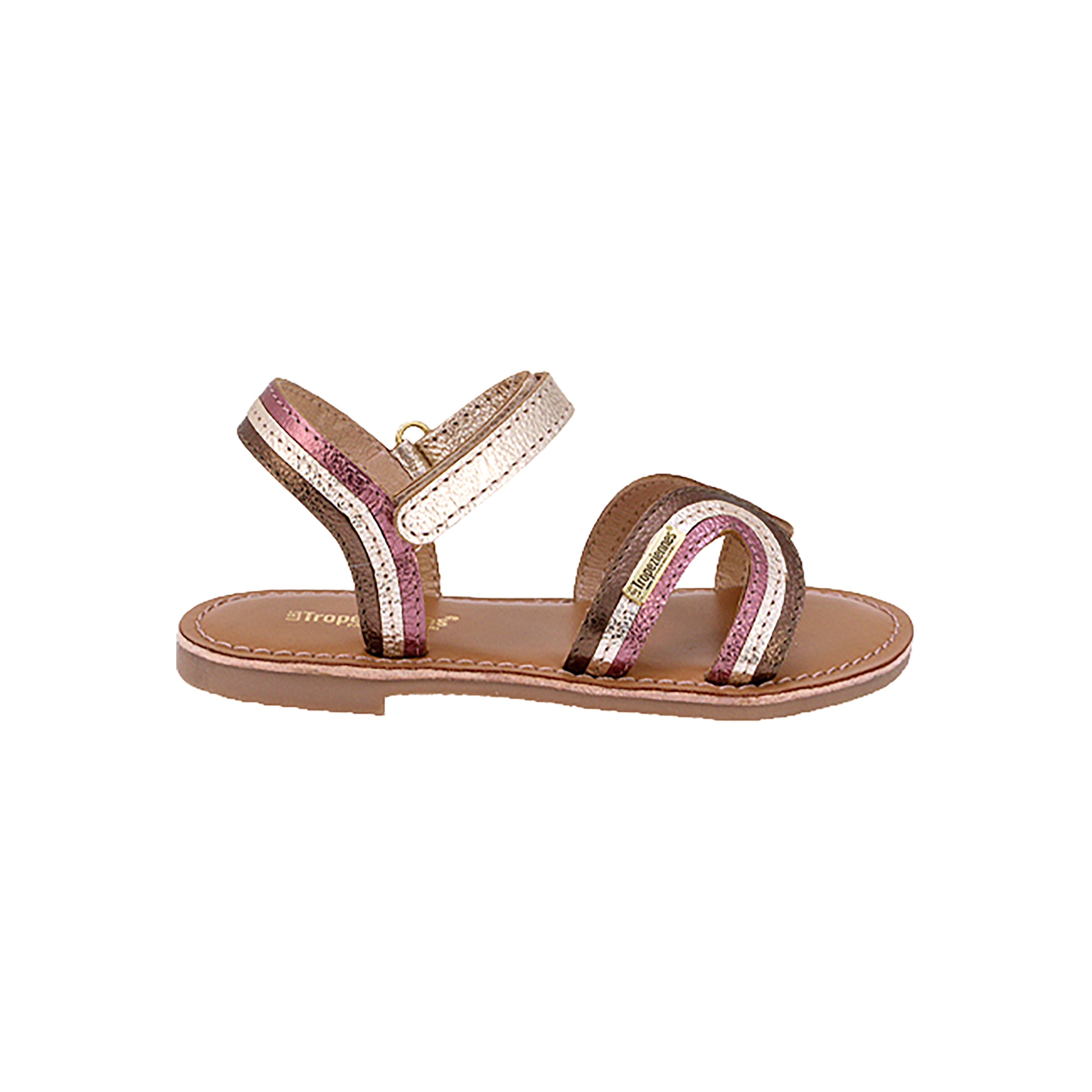 Sandales Plate Cuir Les Tropeziennes Berry, LES TROPEZIENNES PAR M.BELARBI