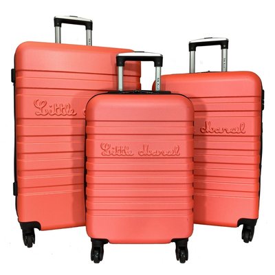 Lot 3 valises dont 1 valise cabine rigides  AB ABS LITTLE MARCEL