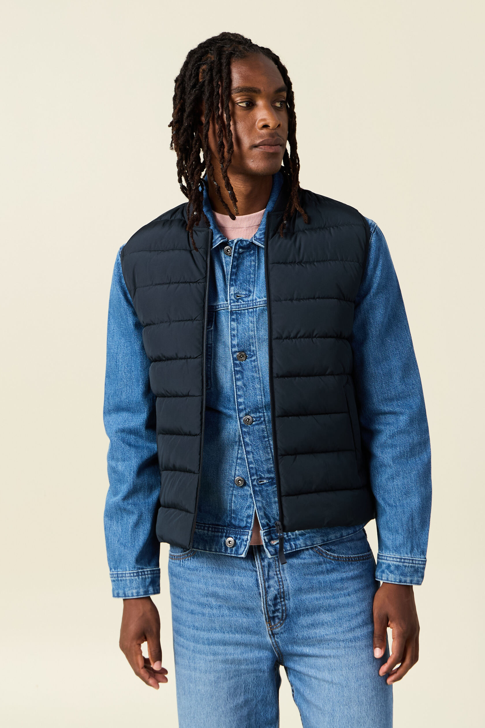 Doudoune courte sans manches, BONOBO