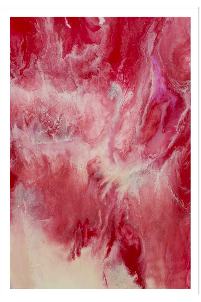 Poster vanille fraise, HEXOA