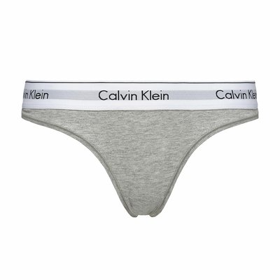 Modern Cotton Signature Thong CALVIN KLEIN UNDERWEAR