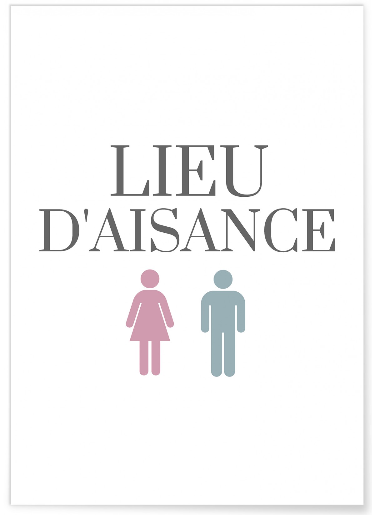 Affiche Lieu d'aisance, L'AFFICHERIE