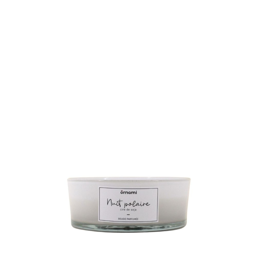 Bougie parfumée en cire de soja 4 mèches "Nuit polaire" 380gr, ORNAMI