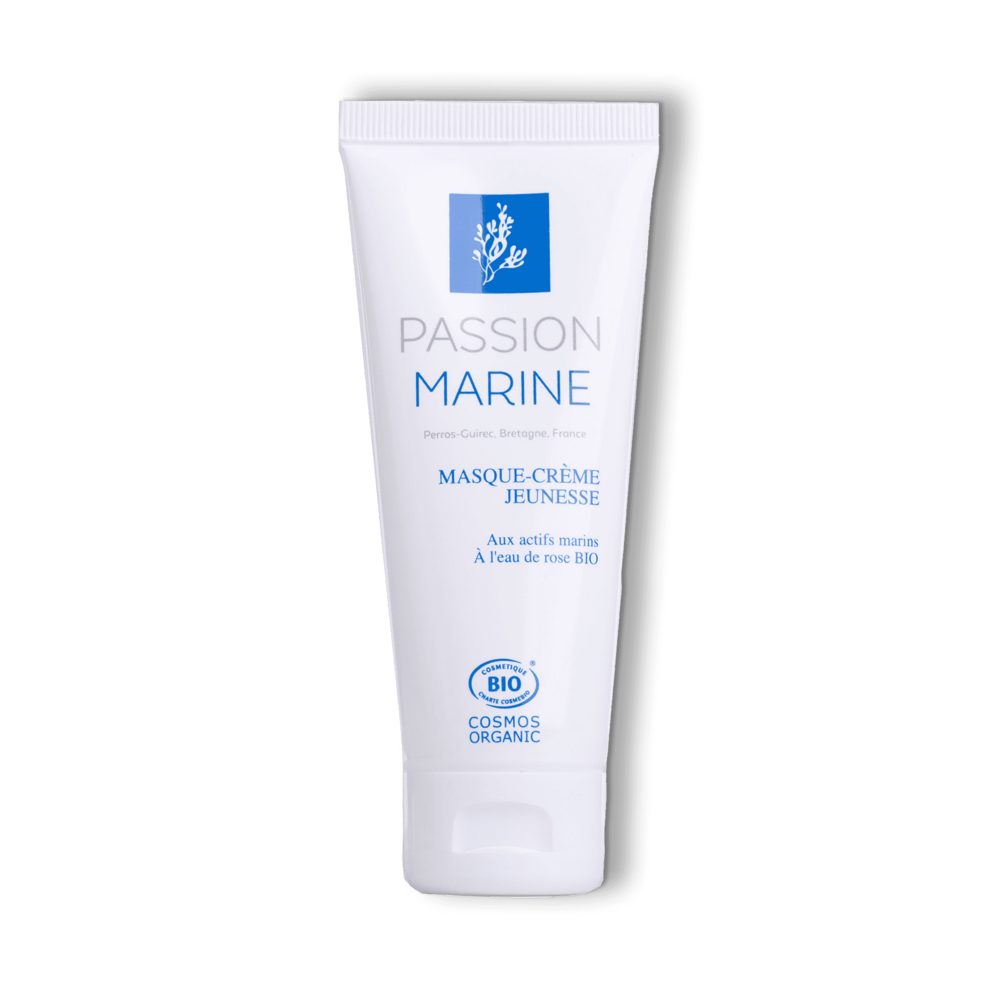 Masque jeunesse anti-âge aux actifs marins et à l'eau de rose, PASSION MARINE