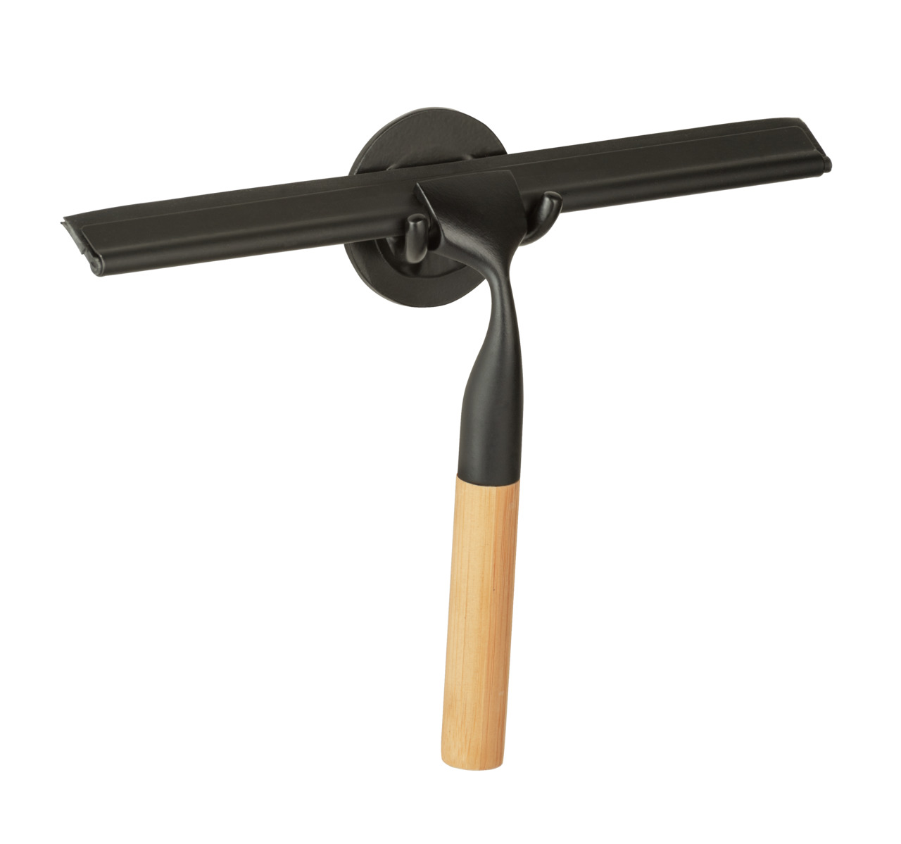 Raclette de douche acier et bambou BAMBUSA, WENKO