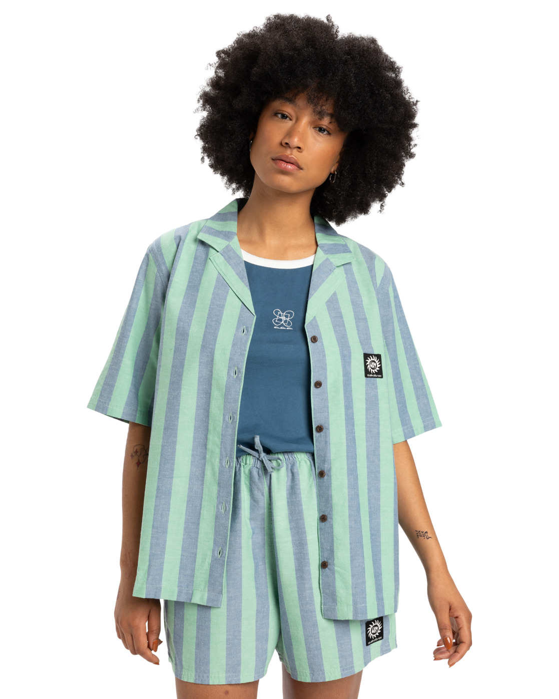 Chemise à manches courtes DAD, QUIKSILVER