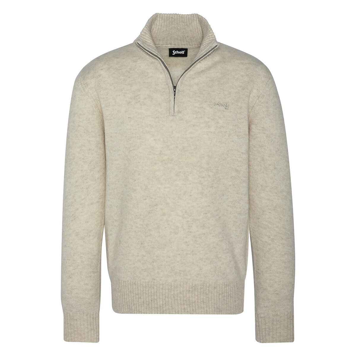 Pull col montant zippé, SCHOTT
