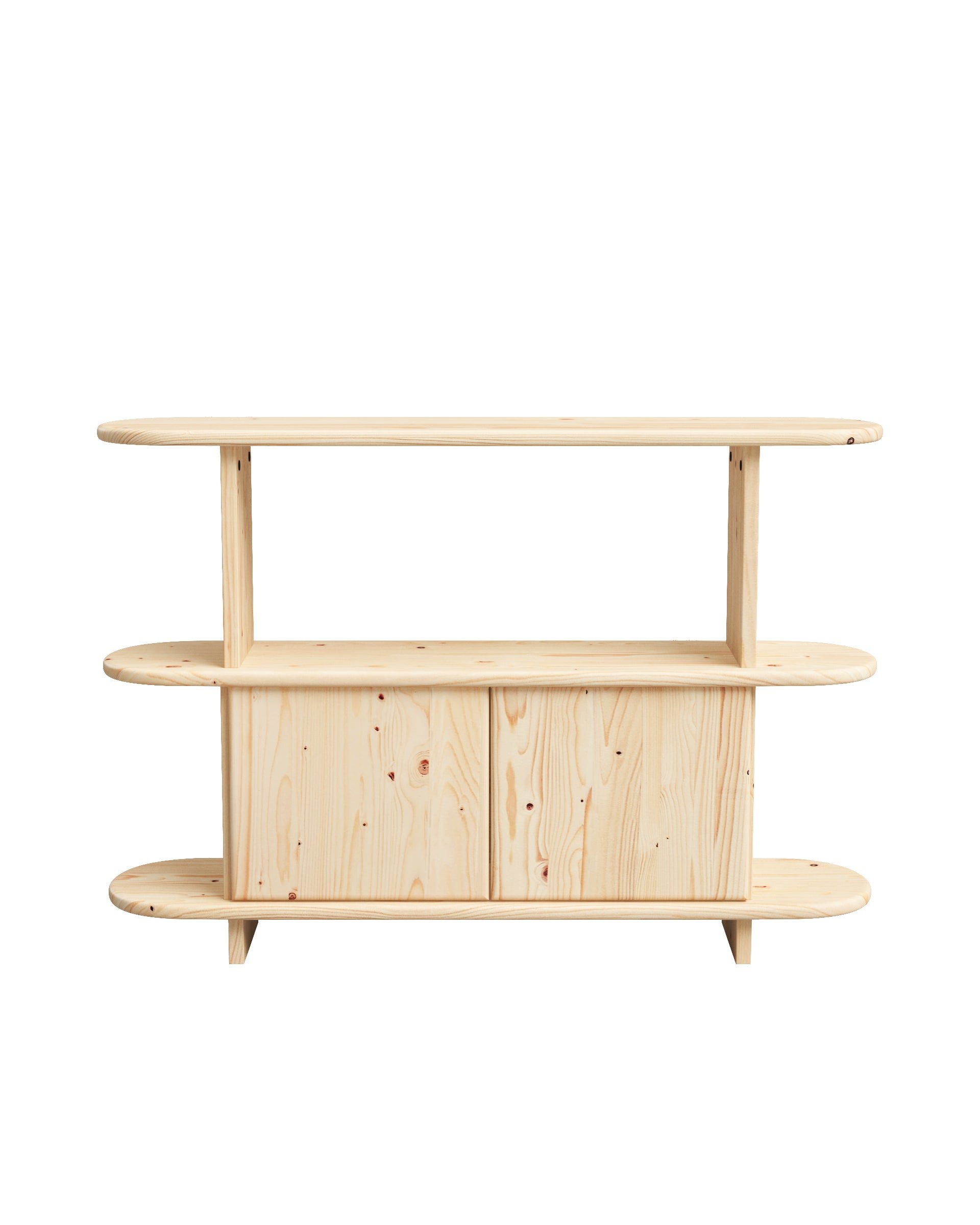 Buffet en sapin naturel 120 cm - TOM, HANNUN