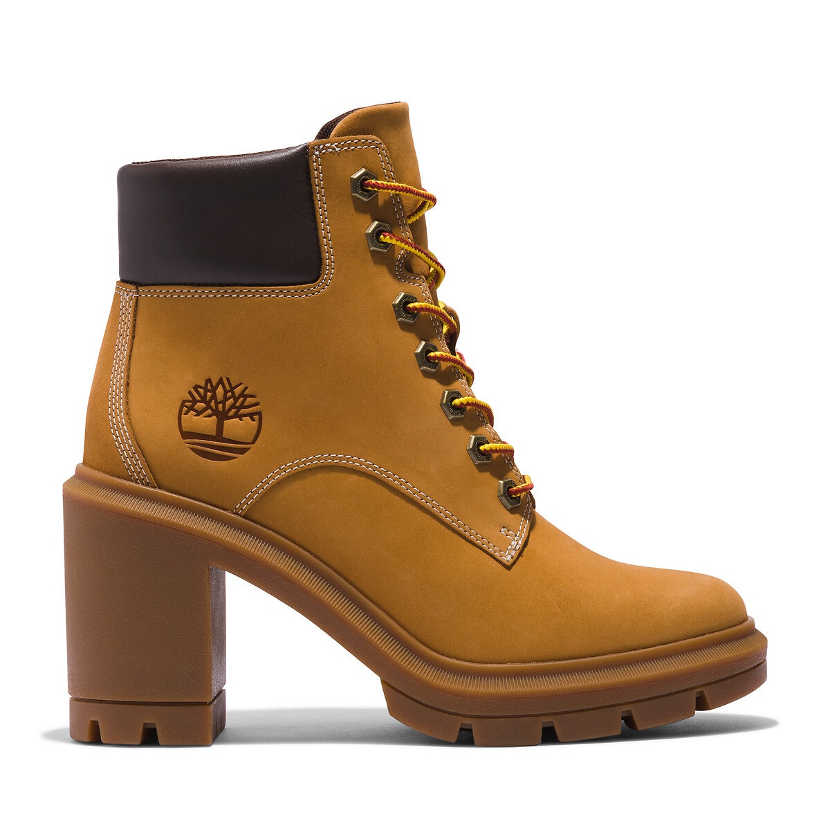 Chaussure talon jaune sale