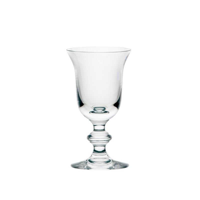 Lot de 6 verres à vin blanc faits main, AMITIE- Made in France, LA ROCHERE