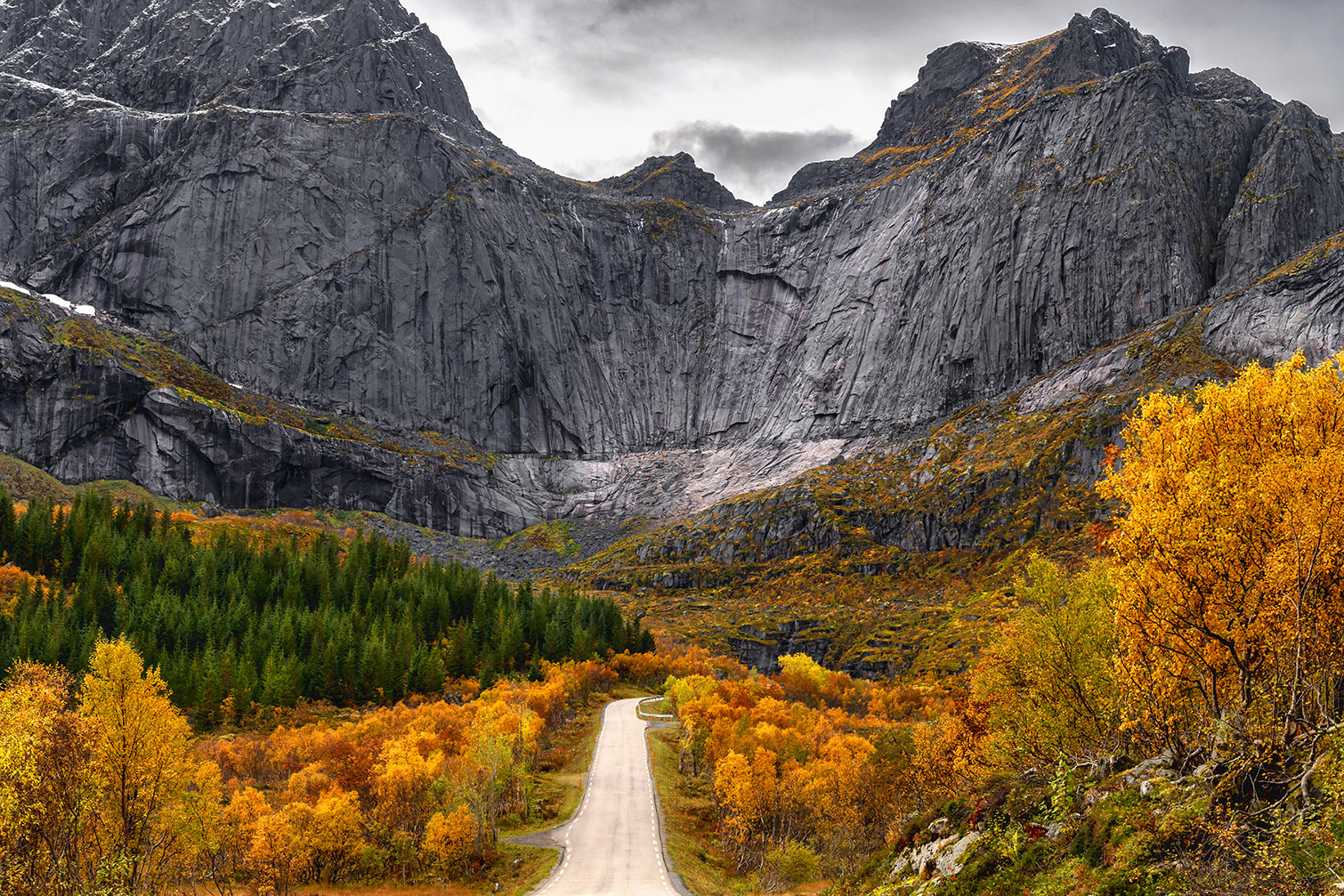 Tableau Lofoten, Face au mur, HEXOA