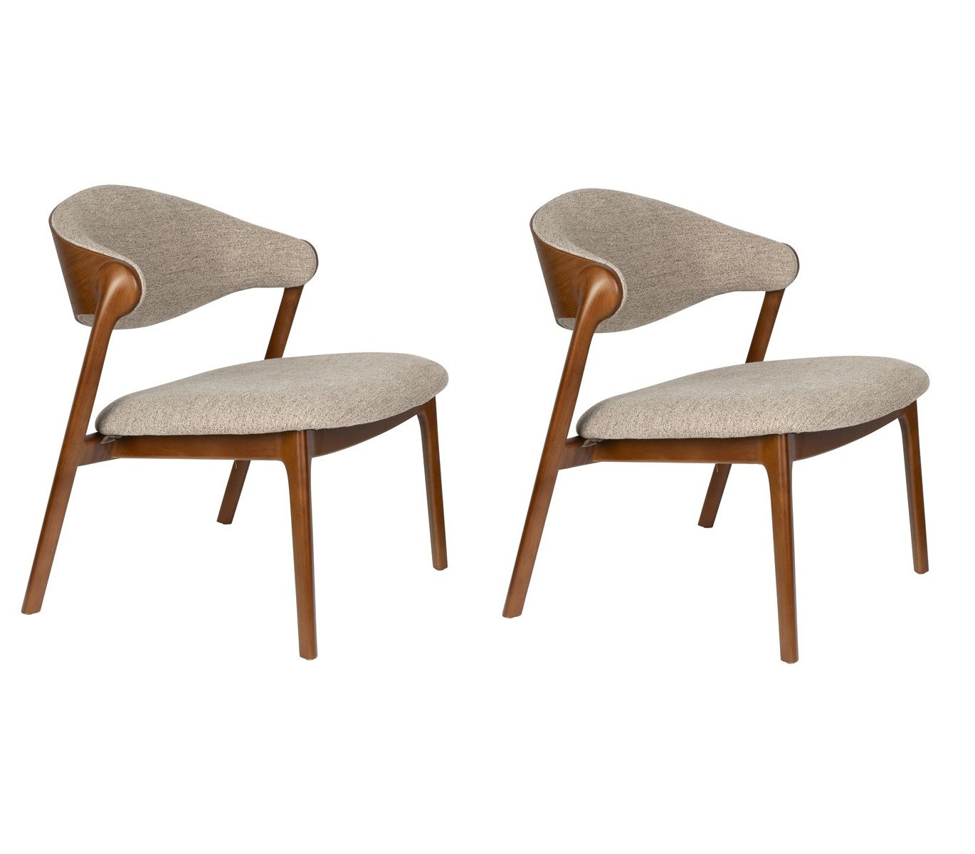 Chaise design en bois (lot de 2), BABIGTON, DUTCHBONE