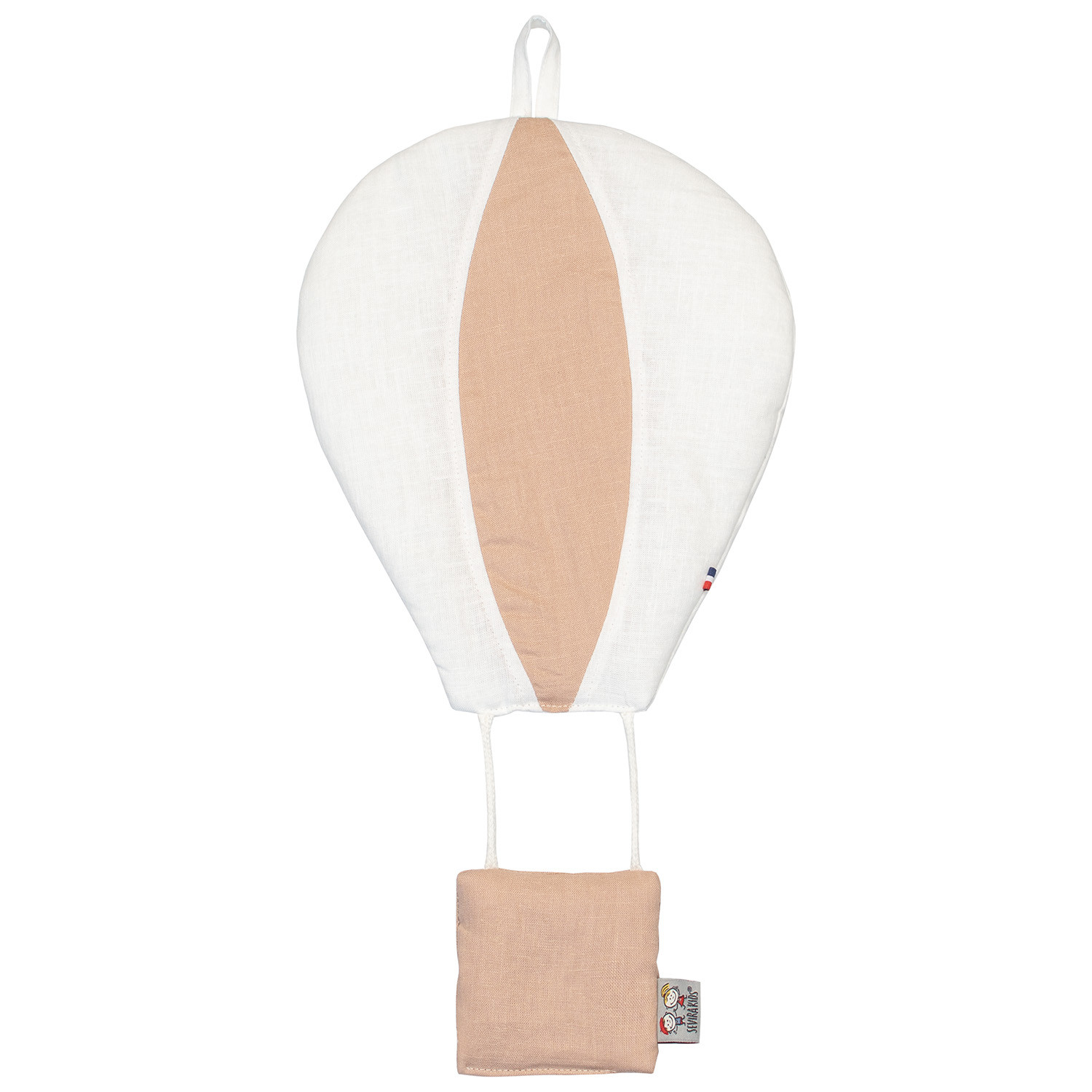 Montgolfiére décorative en lin bicolore MAISON SEVIRA, SEVIRA KIDS