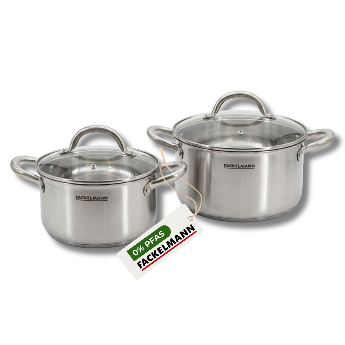 Batterie de cuisine 2 faitouts 20/24cm VITA3, FACKELMANN