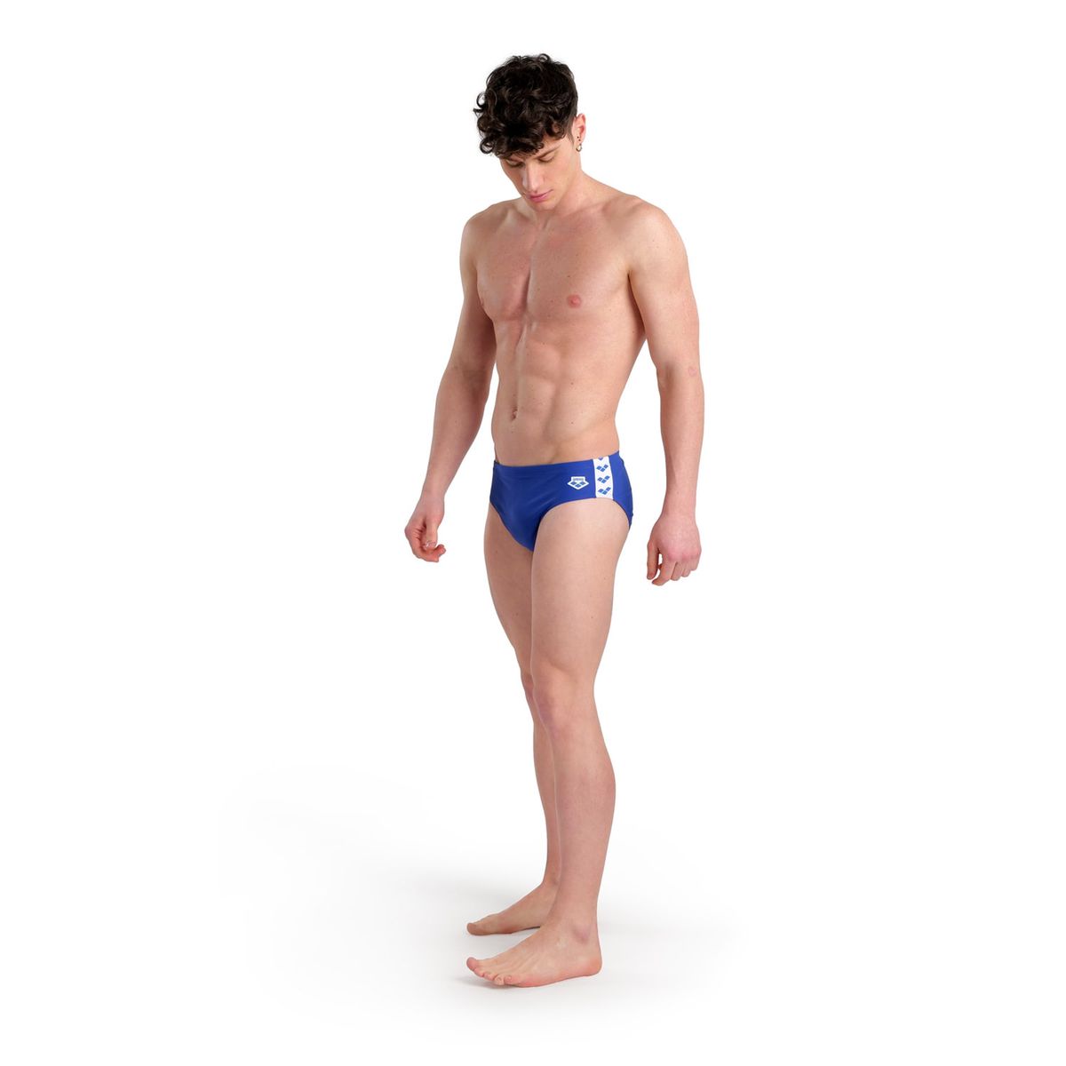 Slip De Natation Arena Pour Hommes - Taille 36, Noir - Modèle Mark Spitz - Neuf Avec Étiquettes