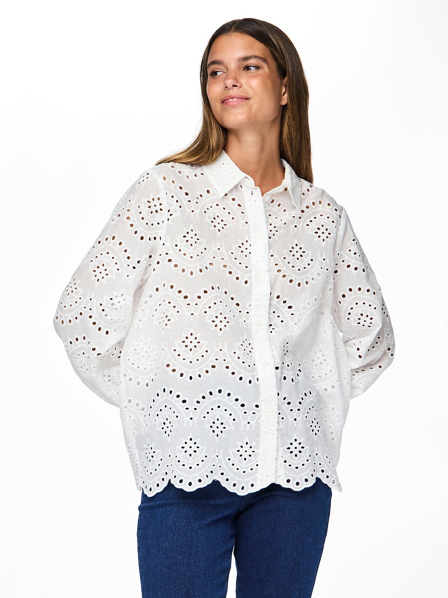Chemisier broderie ajourée, PIECES