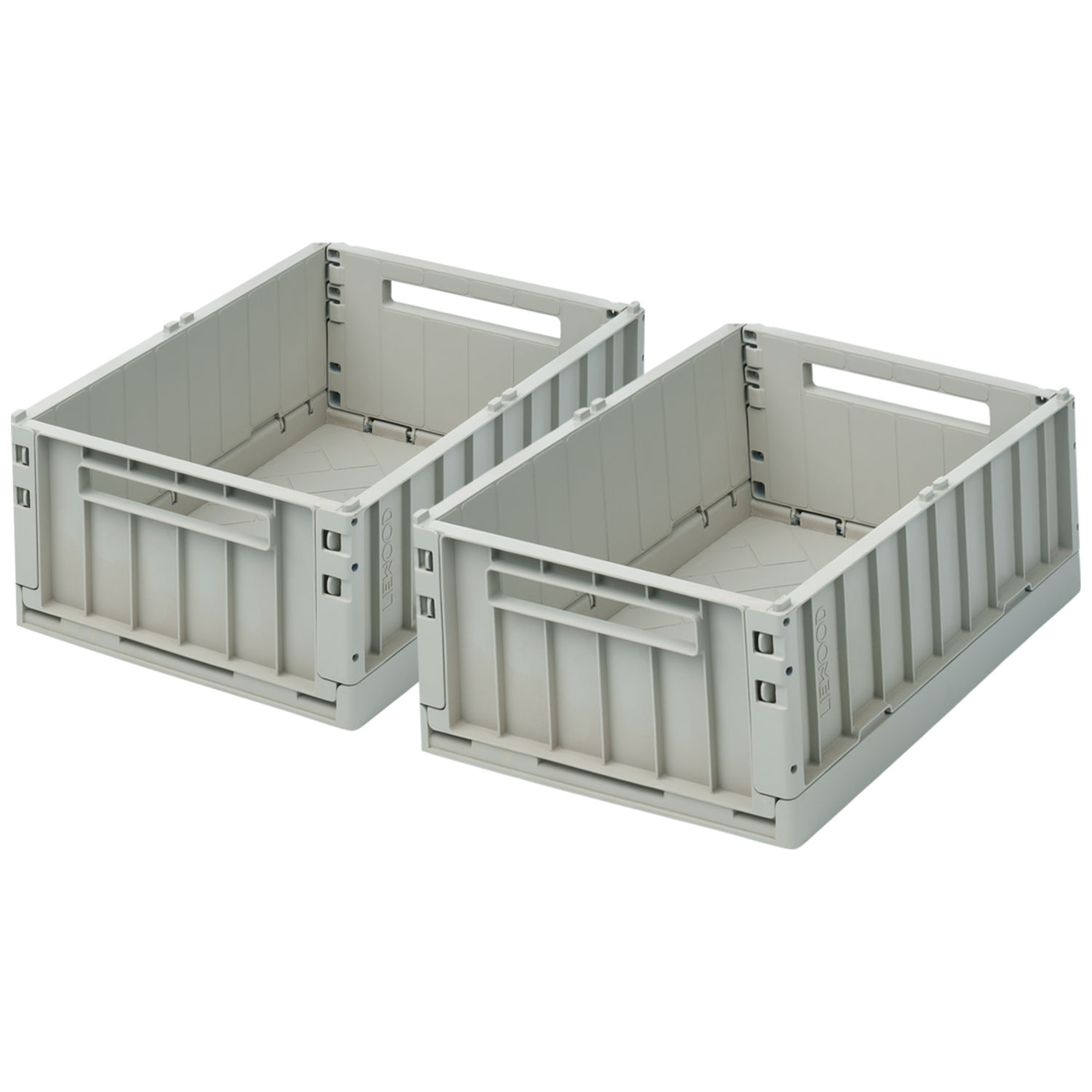 Lot de 2 caisses de rangement Weston M, LIEWOOD