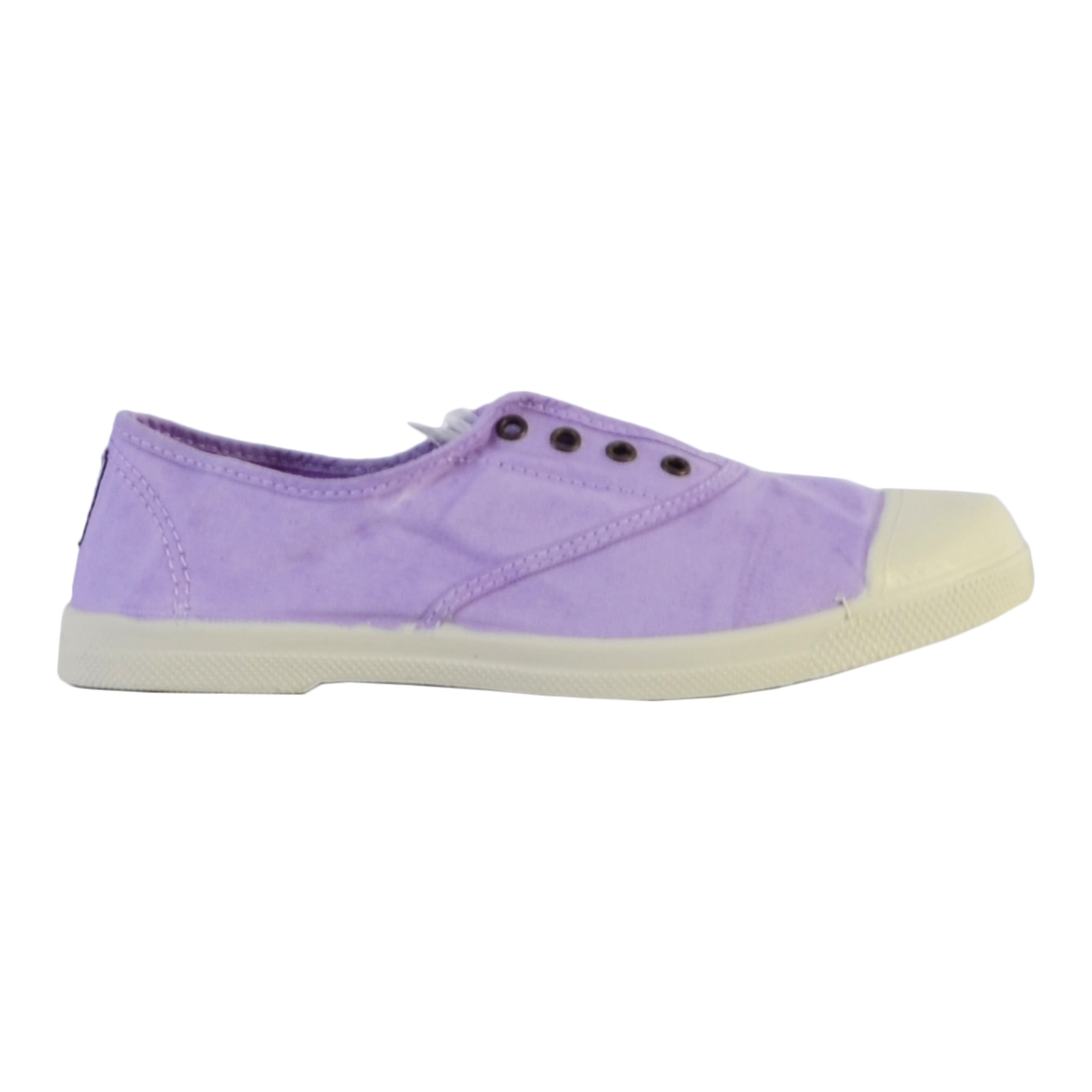 Natural World Old Lavanda – Slip-Ons Unisex De Algodón Orgánico Con Suela De Caucho Natural Y Plantilla Extraíble