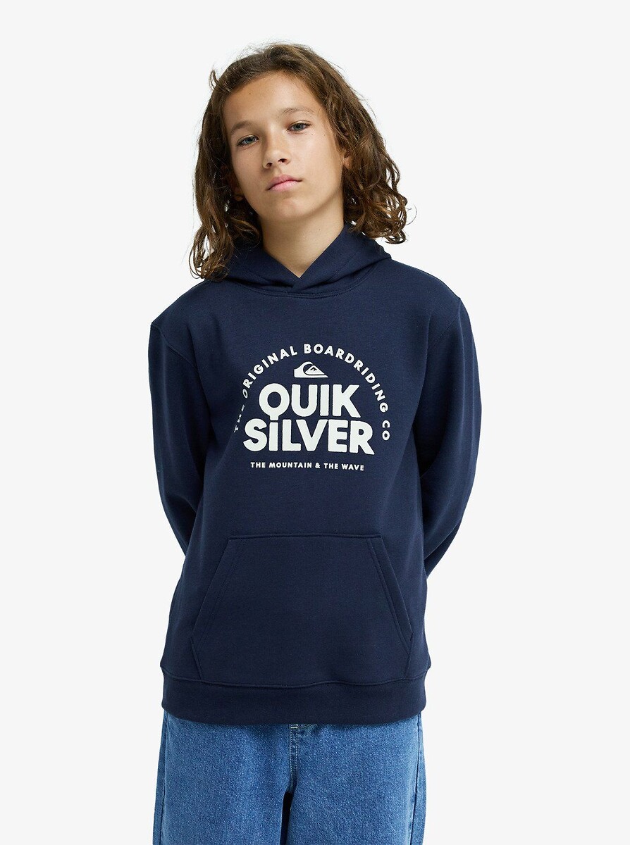 Sweat à capuche, motif devant, QUIKSILVER