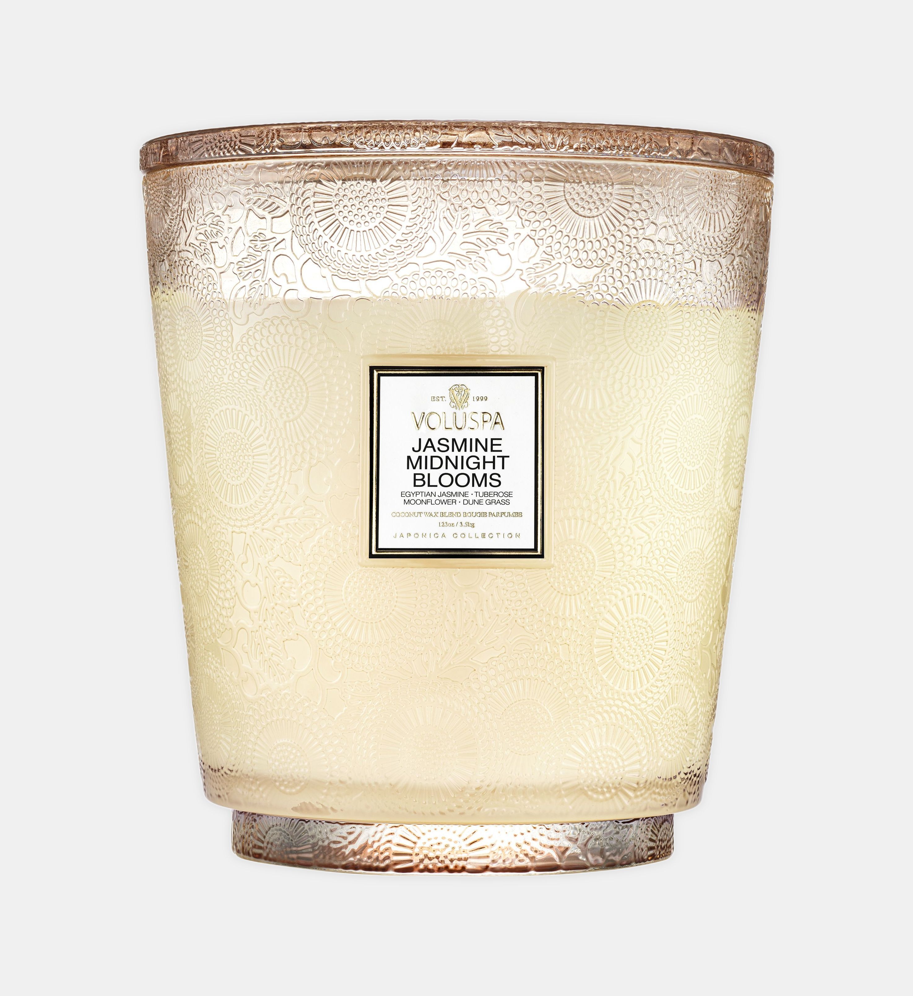 Jasmine midnight blooms - bougie parfumée 5 mèches - grand modèle, VOLUSPA