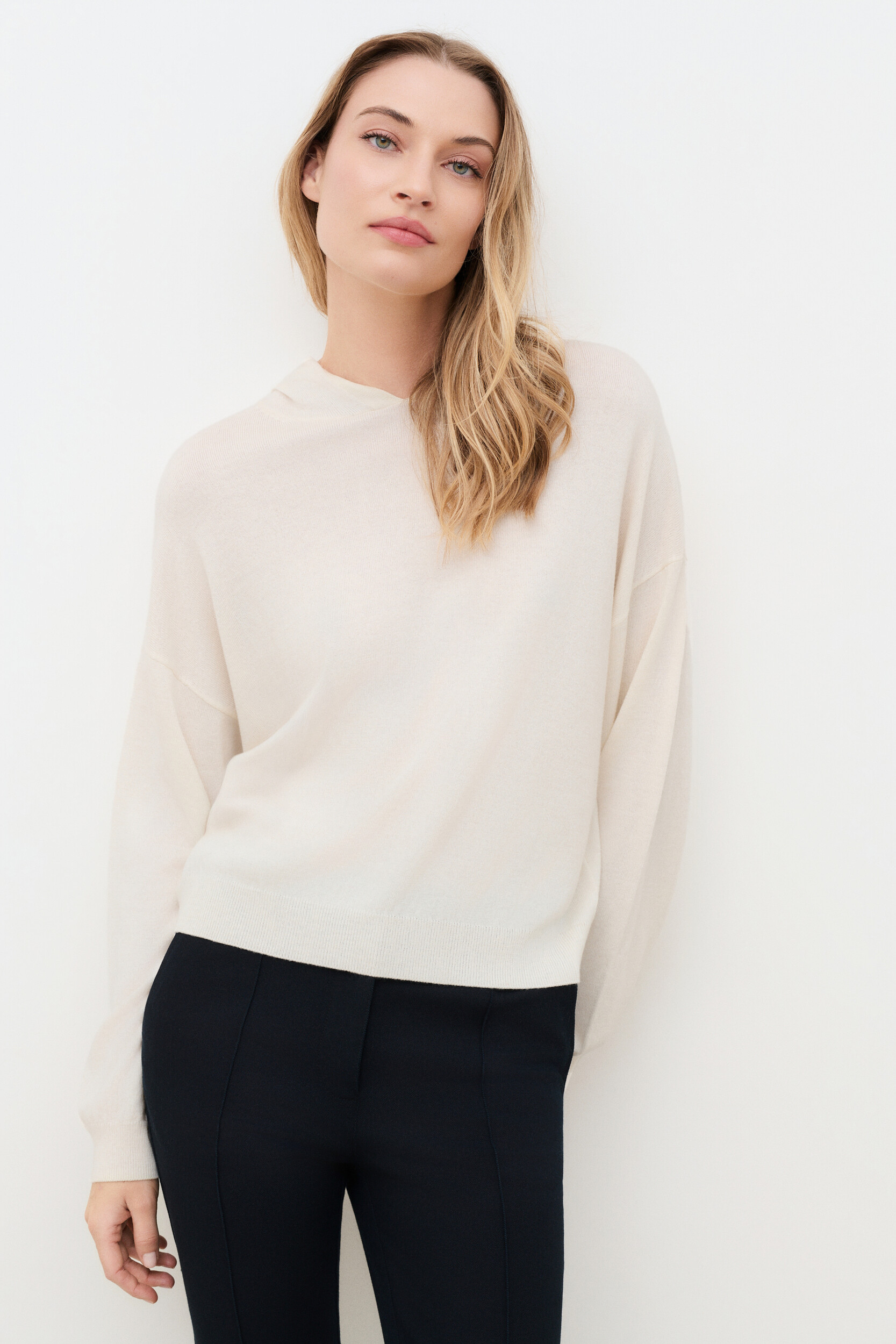 Pull ample à capuche cachemire MDUSTIN, CAROLL