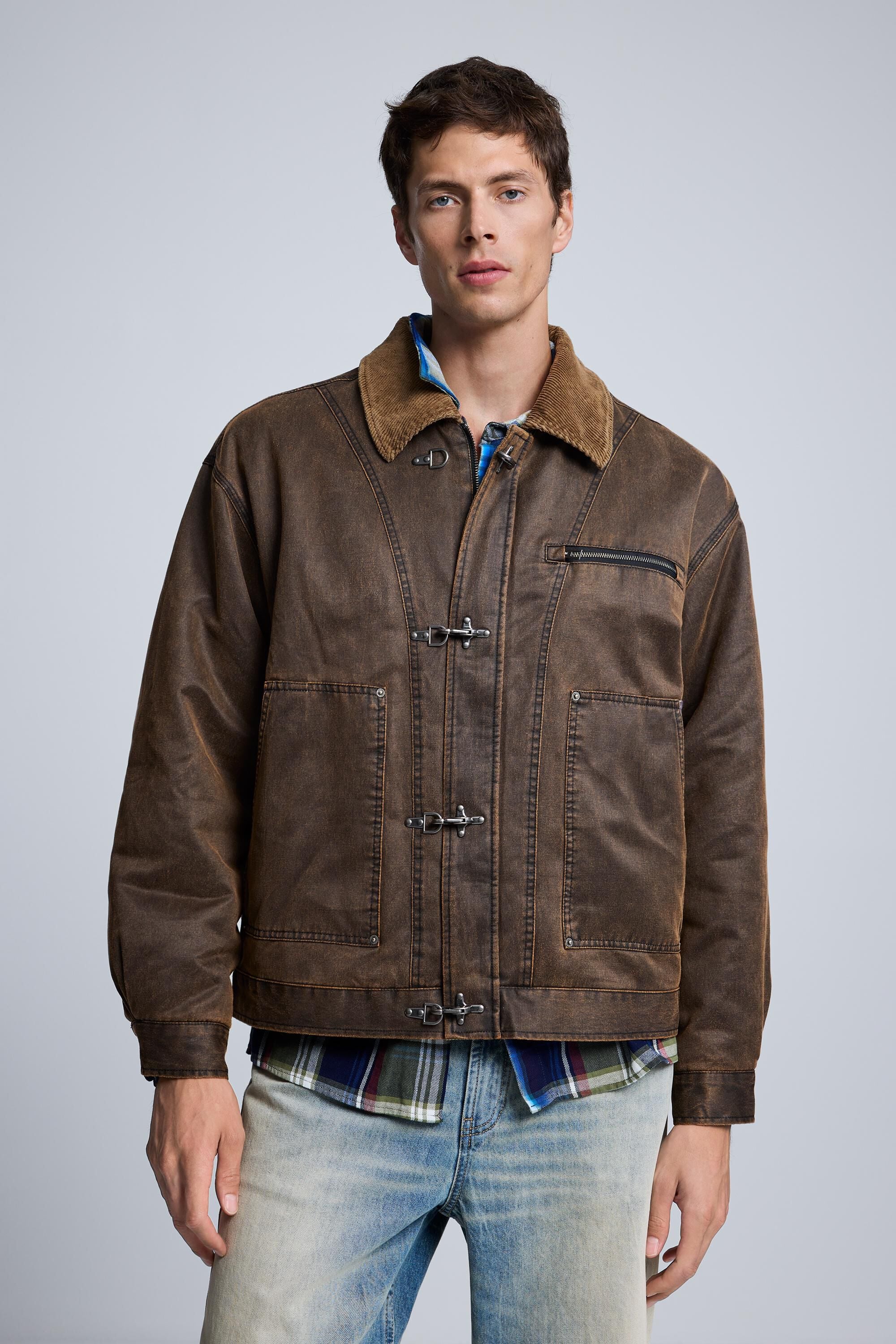 Veste matelassée effet cuir, DESIGUAL