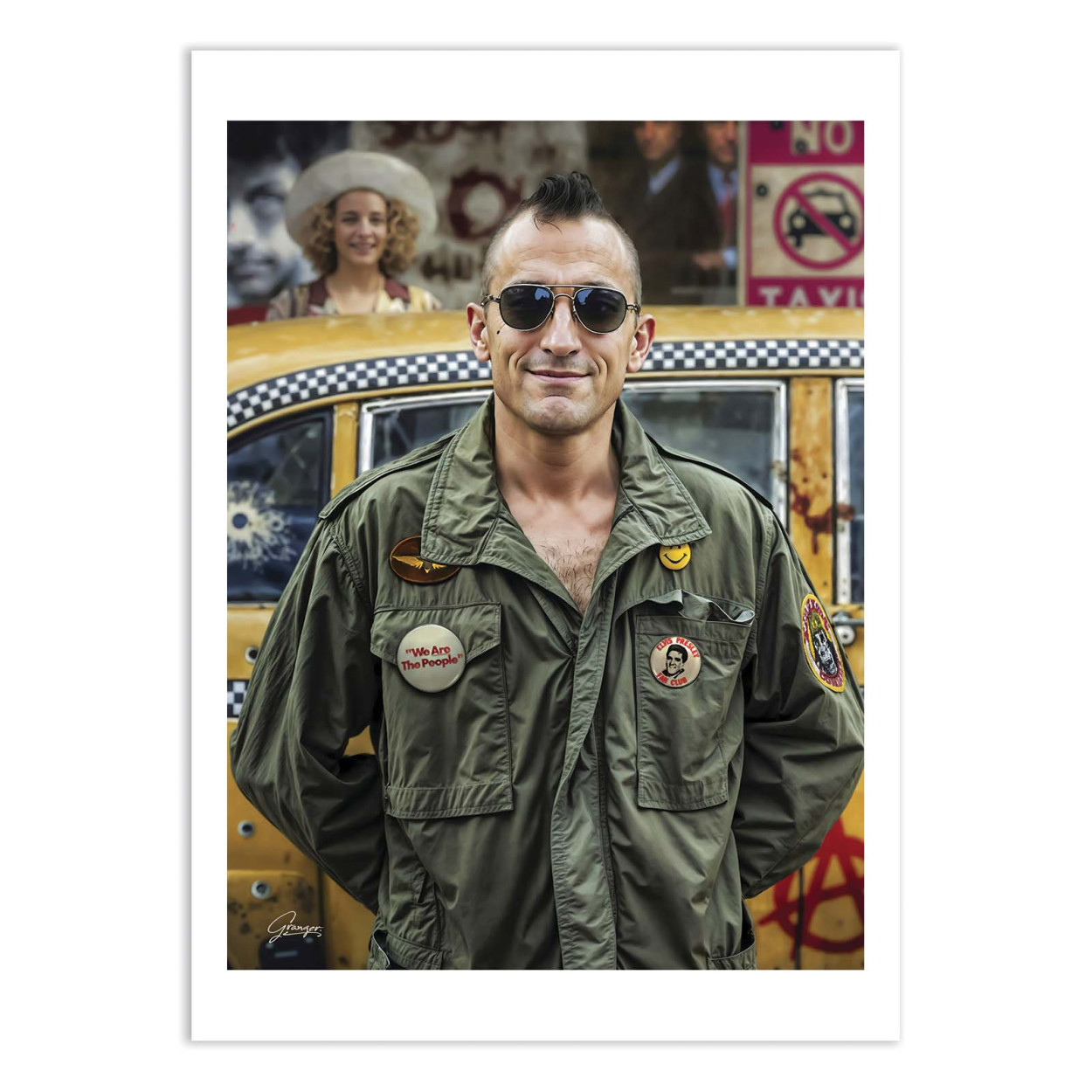 Affiche d'art - Taxi Driver - Alexandre Granger, WALL EDITIONS