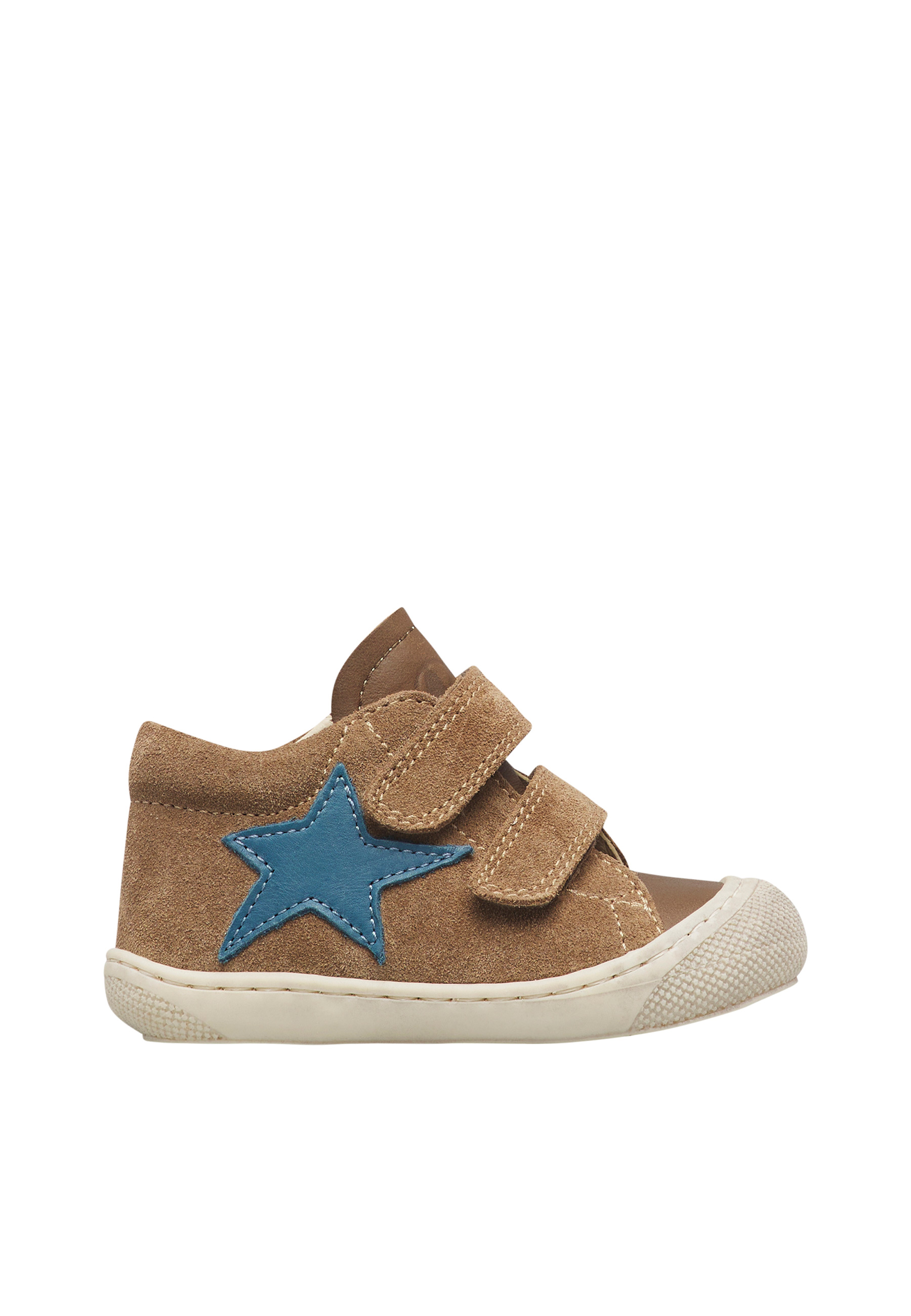 Chaussures premiers pas en cuir et suède KOLDE VL, NATURINO