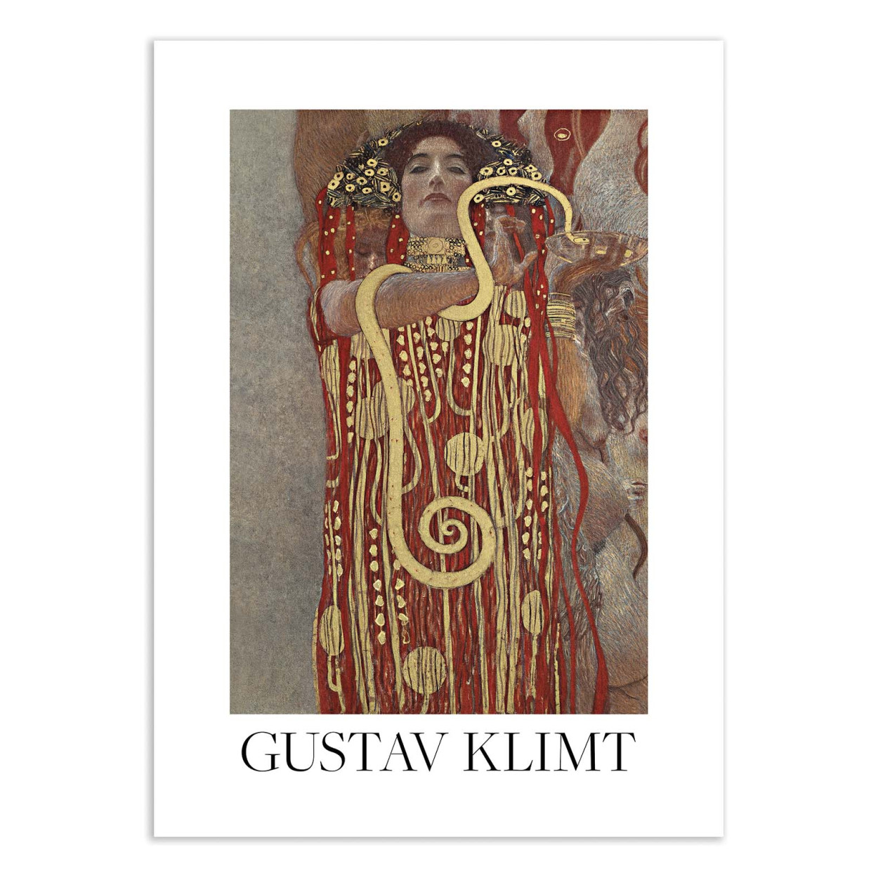 Affiche d'art - Hygieia (1907) - Gustav Klimt, WALL EDITIONS