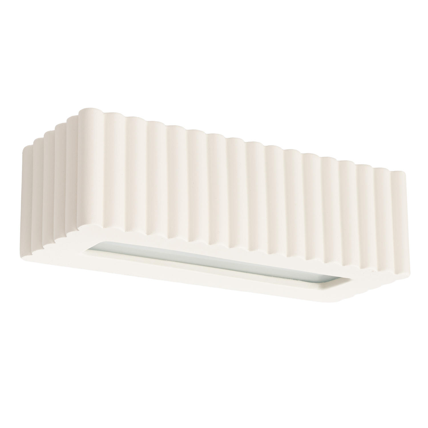 Applique murale Céramique Beige E27 1 Rigata, EDEN
