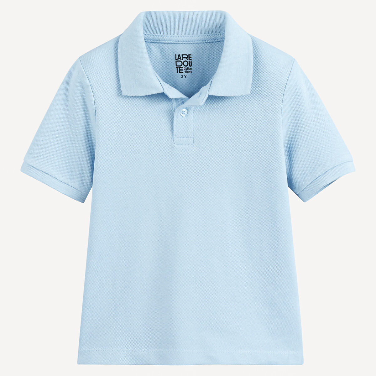 Polo manches courtes en maille piquée unie