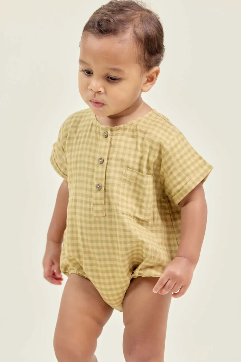 Kruippakje met korte mouwen, APACHES COLLECTIONS