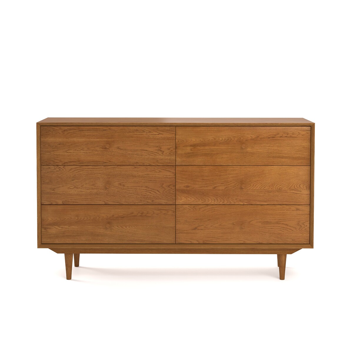 Quilda Wooden Chest of 6 Drawers