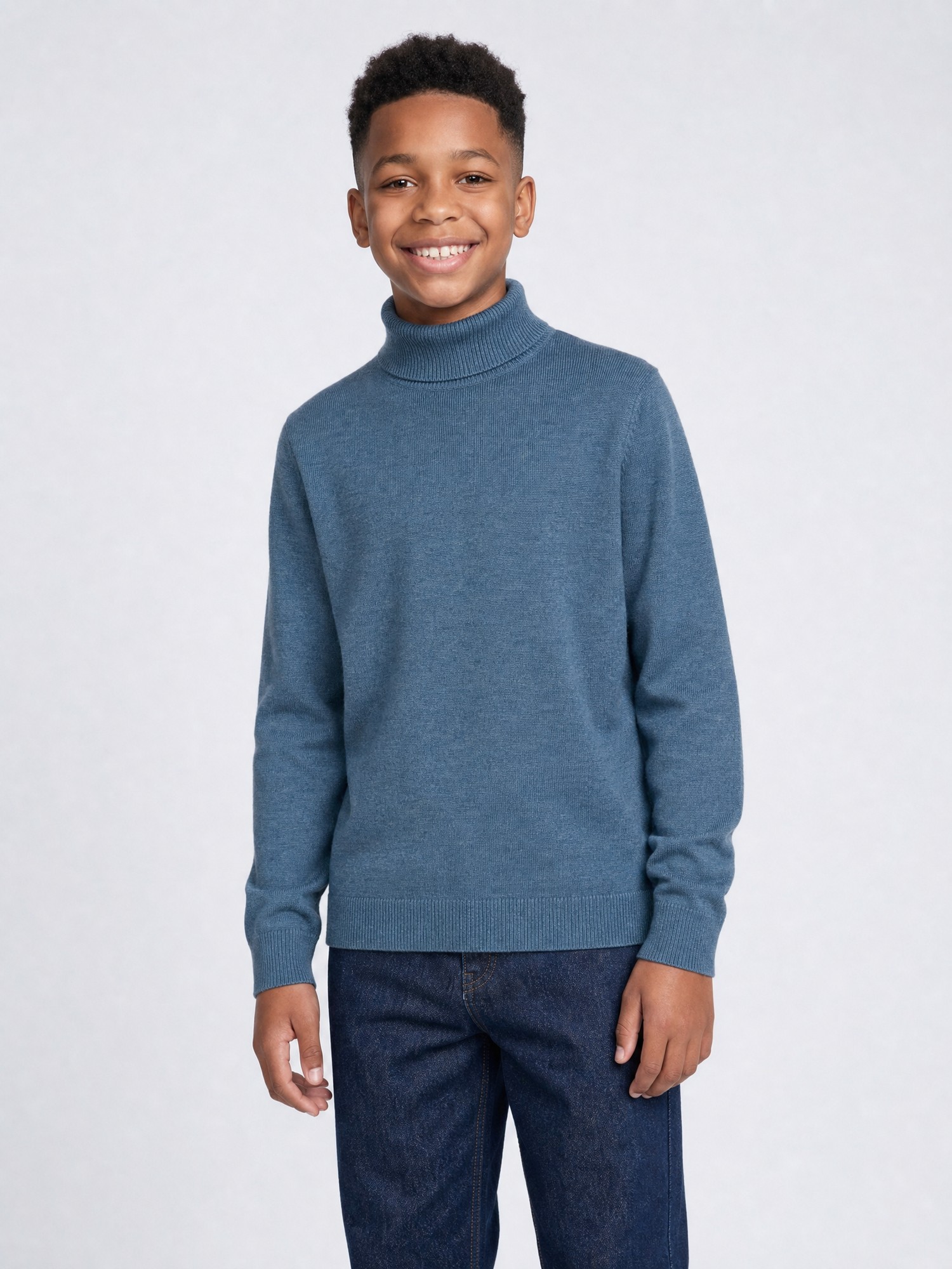 Pull col roulé en maille fine steelshore, PETROL INDUSTRIES