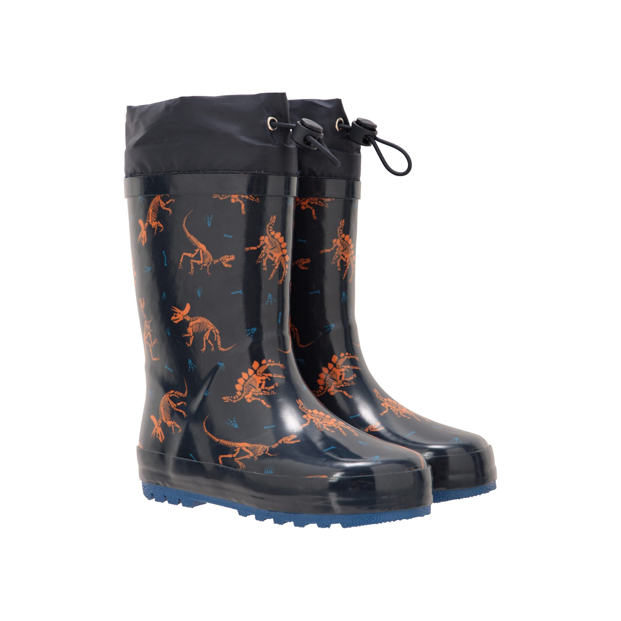 Bottes de pluie motif/style squelette de dinosaure, MOUNTAIN WAREHOUSE