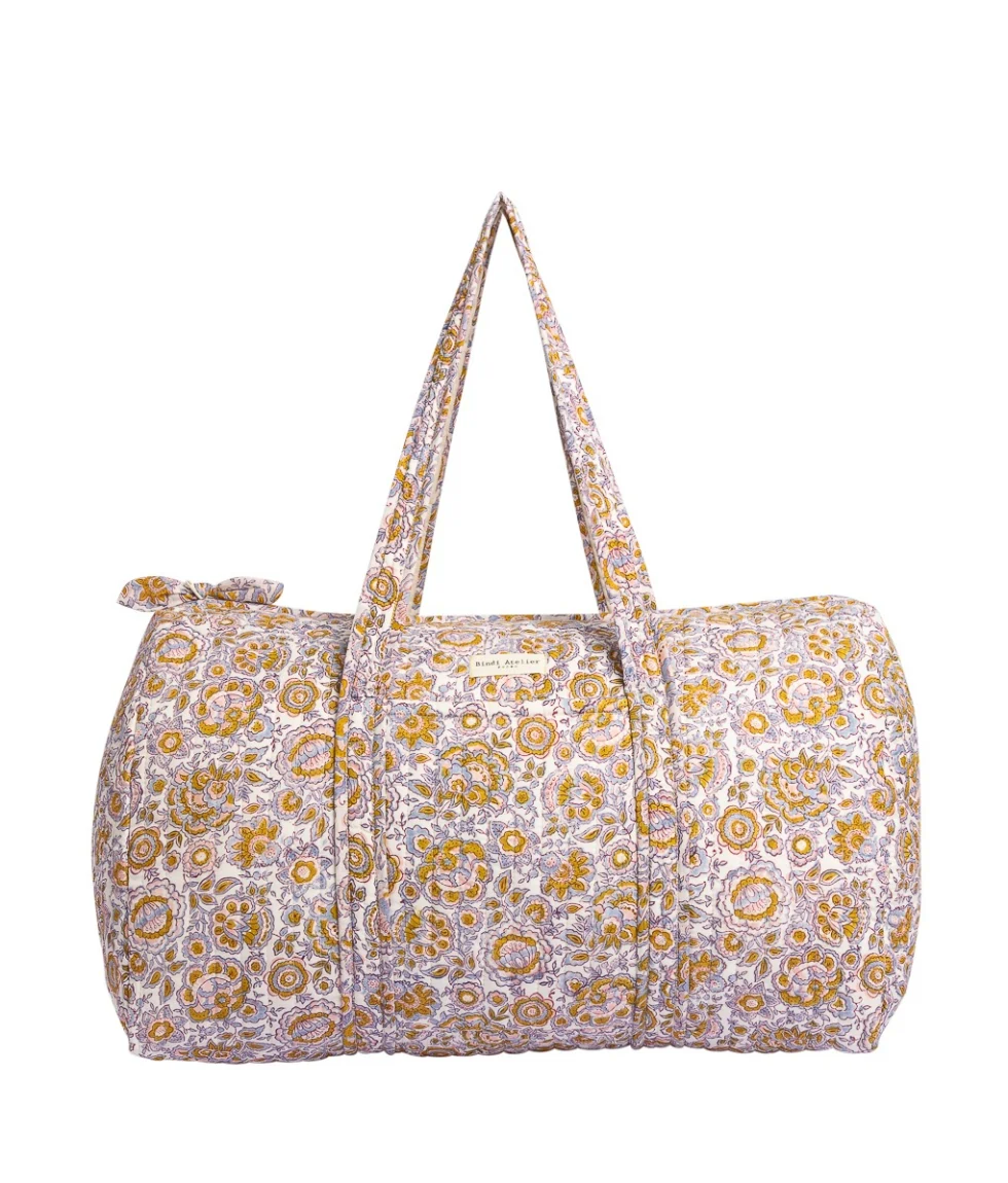 Sac weekend en coton Garda, BINDI ATELIER