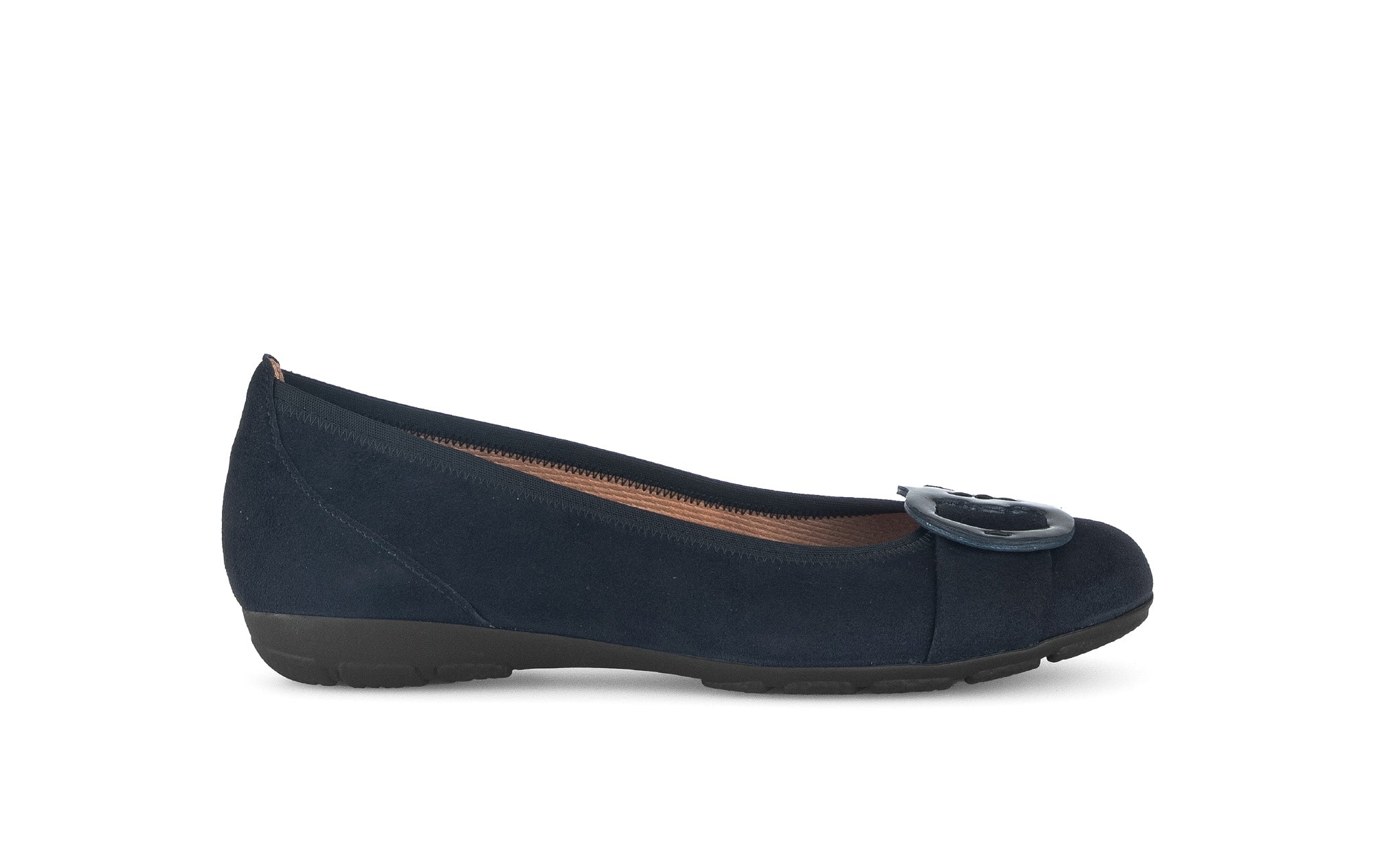 Ballerines en cuir à talon décroché, GABOR