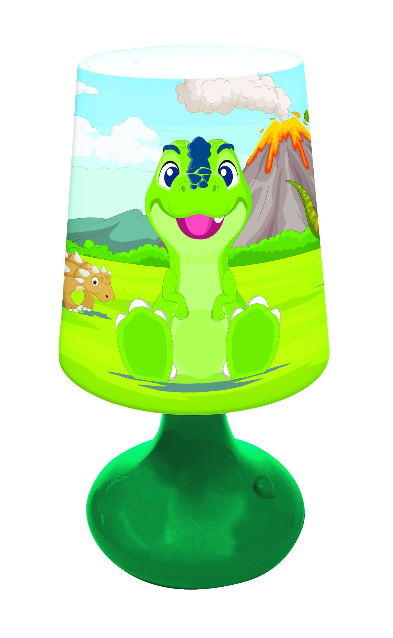 Mini lampe de chevet veilleuse sans fil Super Dinosaure, LEXIBOOK