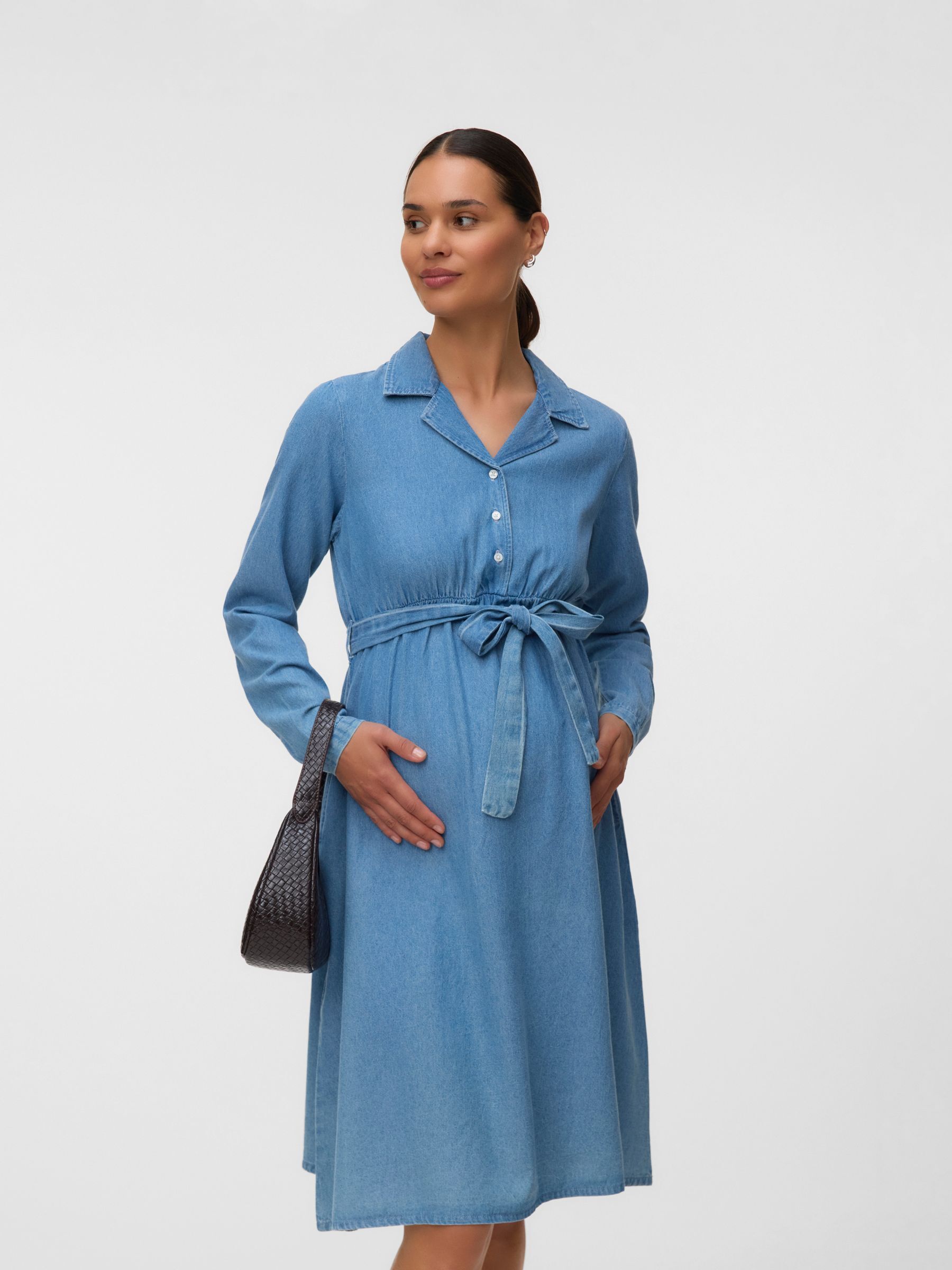 Robe En Denim, MAMA LICIOUS
