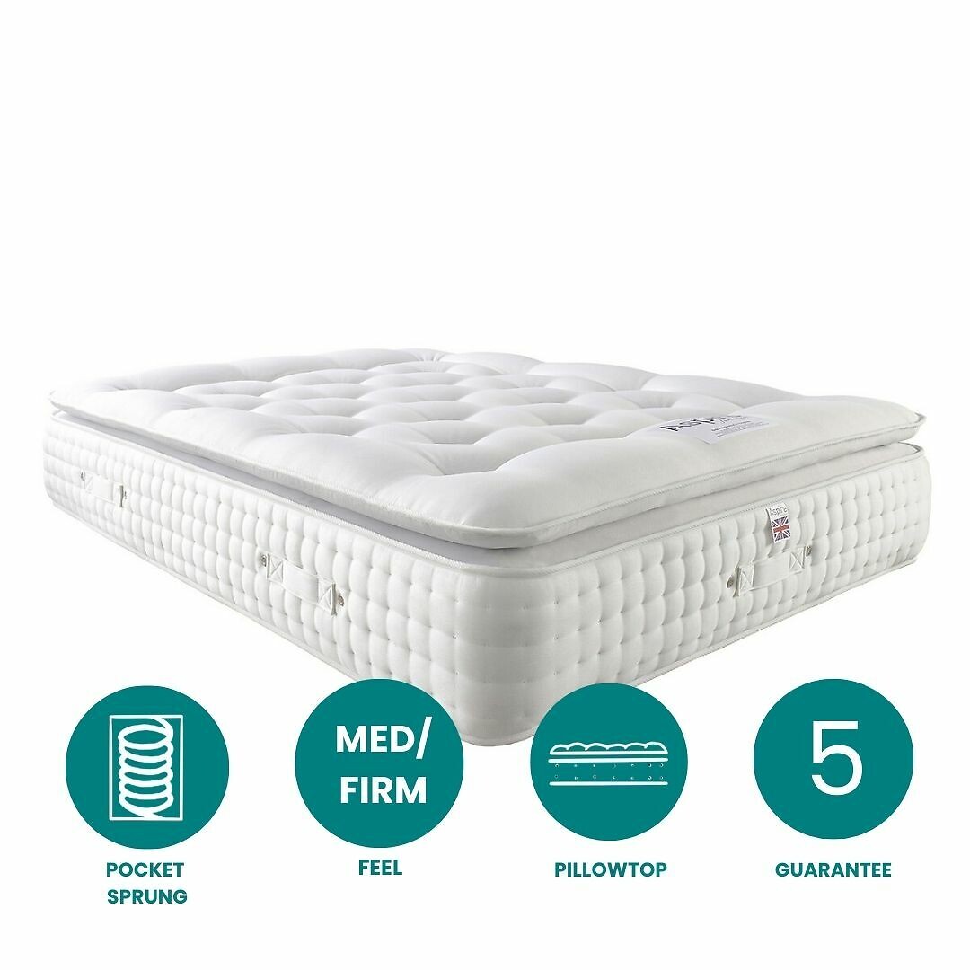Alpaca Silk 3000 Pocket Pillowtop Mattress, ASPIRE