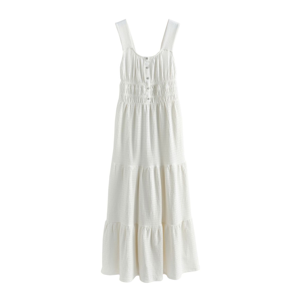 Robe midi sans manches en jersey texturé, NEXT