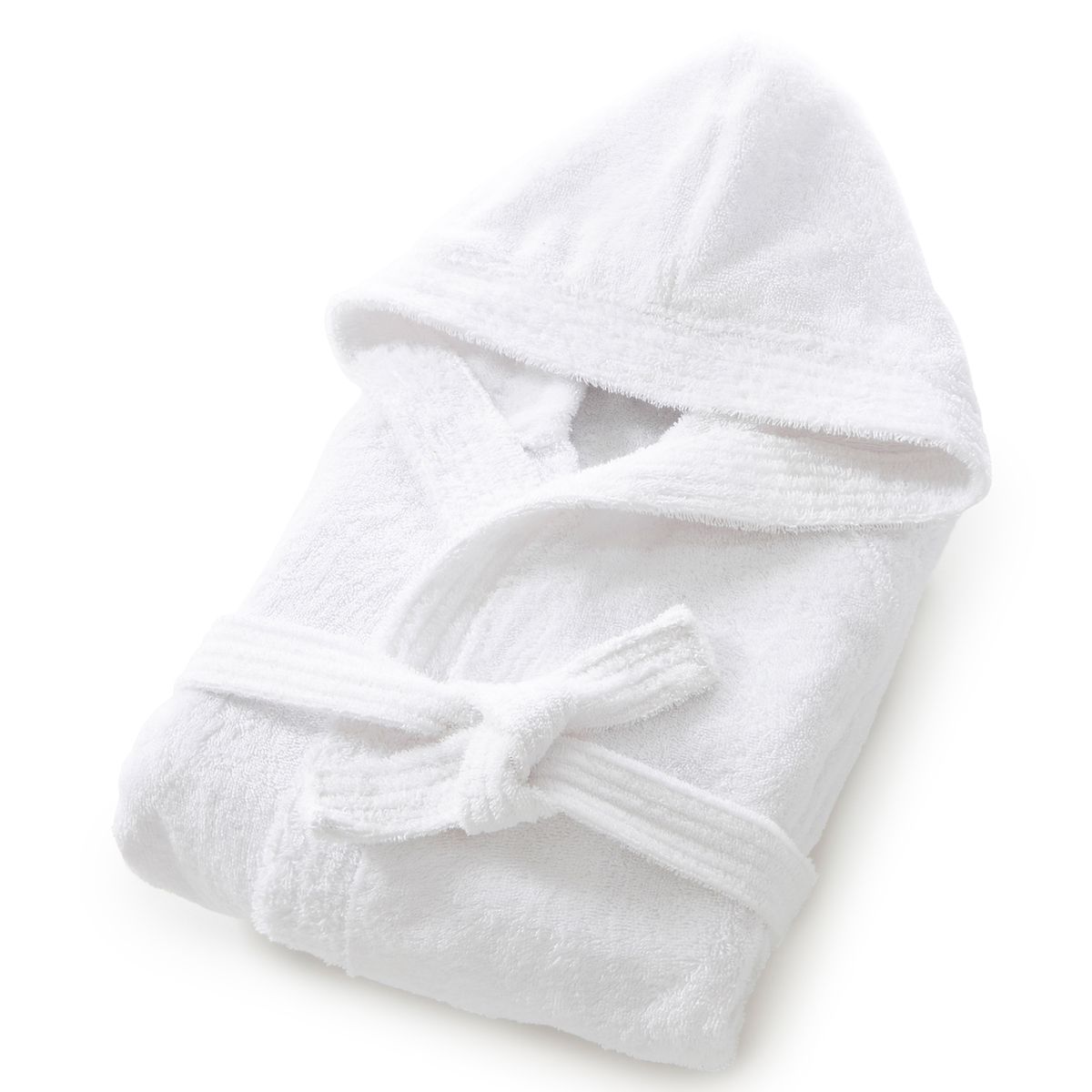 peignoir de bain femme capuche eponge