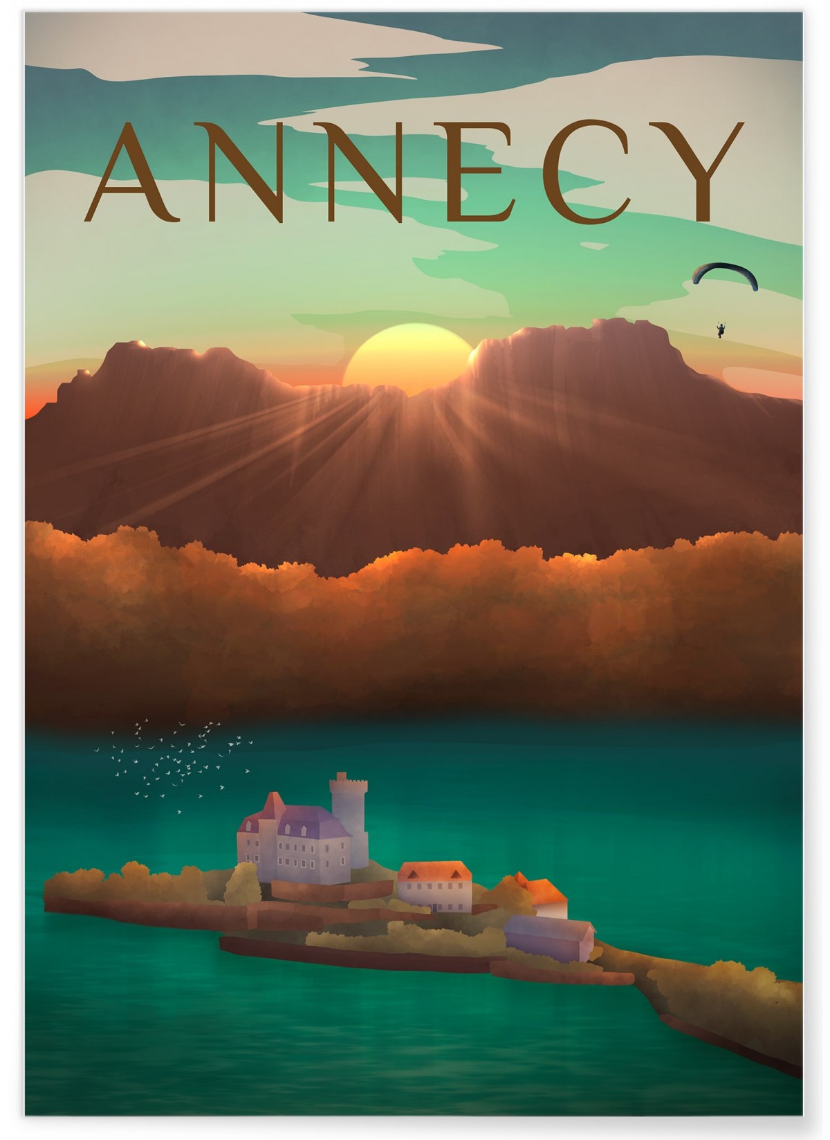 Affiche ville Annecy, L'AFFICHERIE