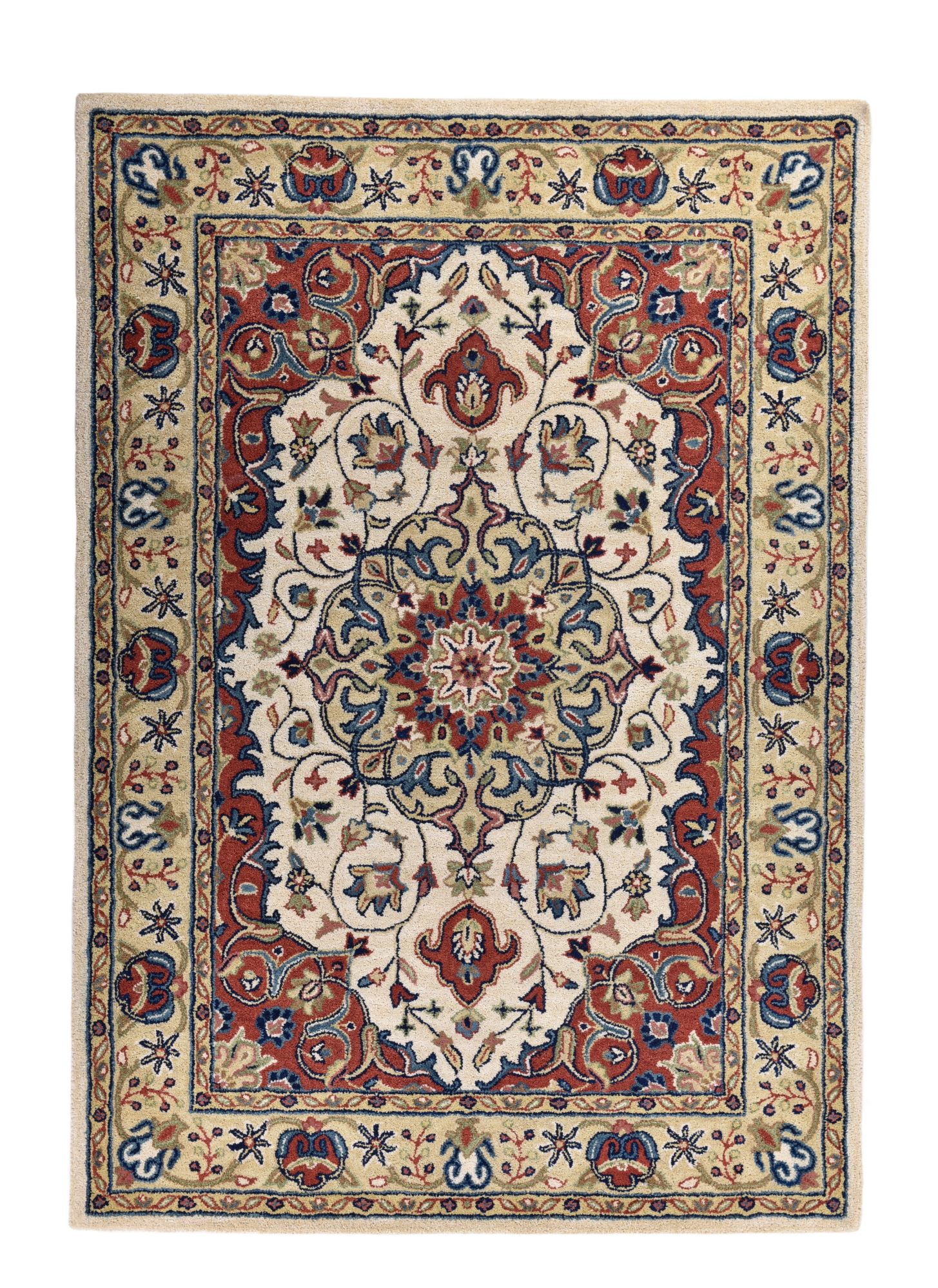 Tapis salon tufté main - ROYAL ZIEGLER, THEKO