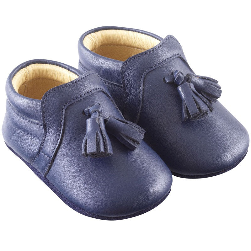 Chaussures bébé cuir souple Charly, TICHOUPS