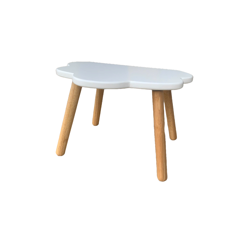 Ma première table Enfant Nuage Blanc 1-4 ans, PIOUPIOU ET MERVEILLES