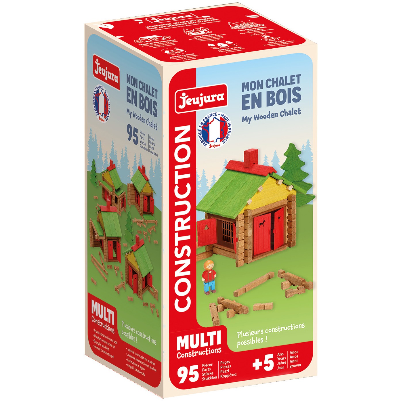 Mon chalet en bois 95 pièces, JEUJURA