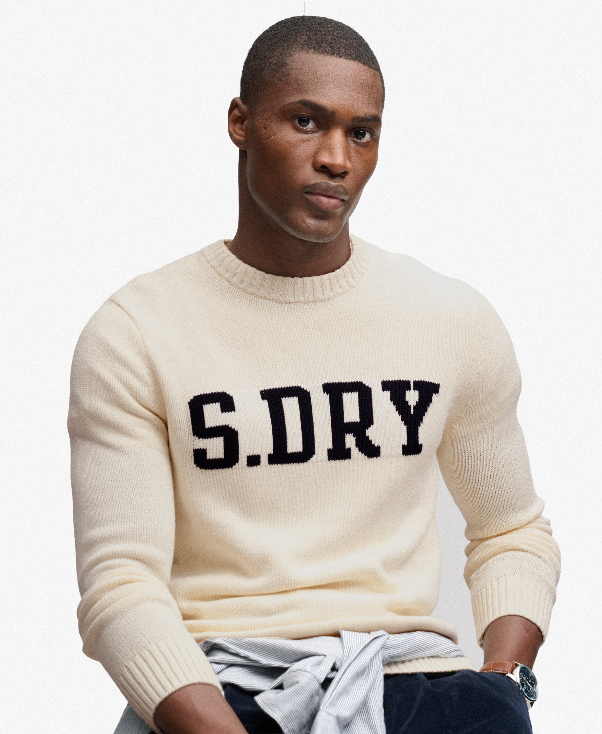 Pull Intarisa Preppy coupe ajustée, SUPERDRY