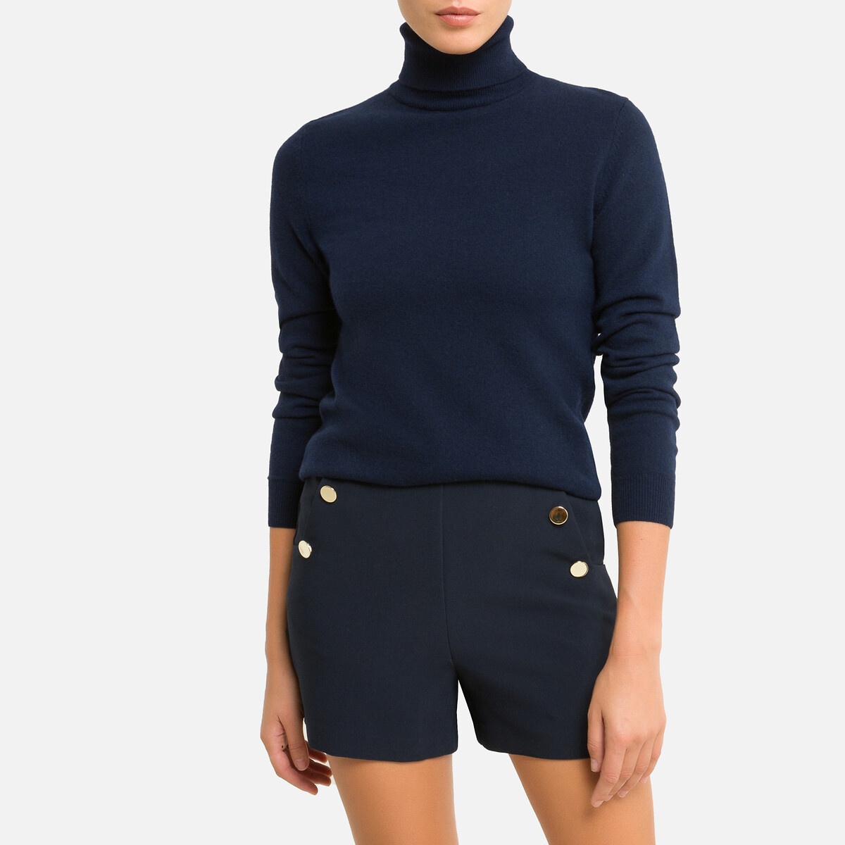 benetton turtleneck wool